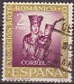 Spain 1961 Arte Romanico 2 Ptas Multicolor Edifil 1367. 1367. Uploaded by susofe